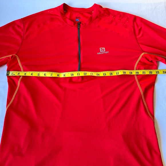 Salomon Fast Wing 1/2 zip Advancedskin Activedry Performance Shirt - Picture 3 of 15